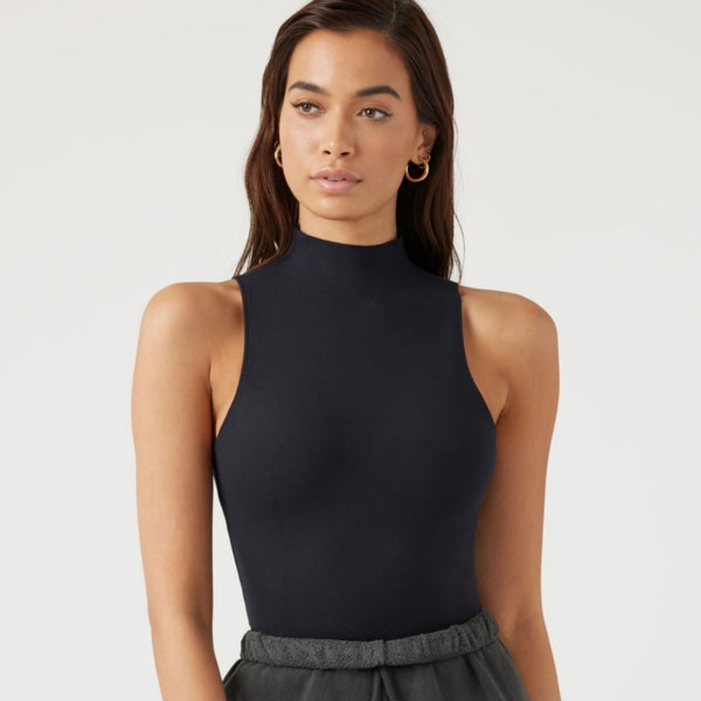 SMOOTHING MOCK NECK TANK